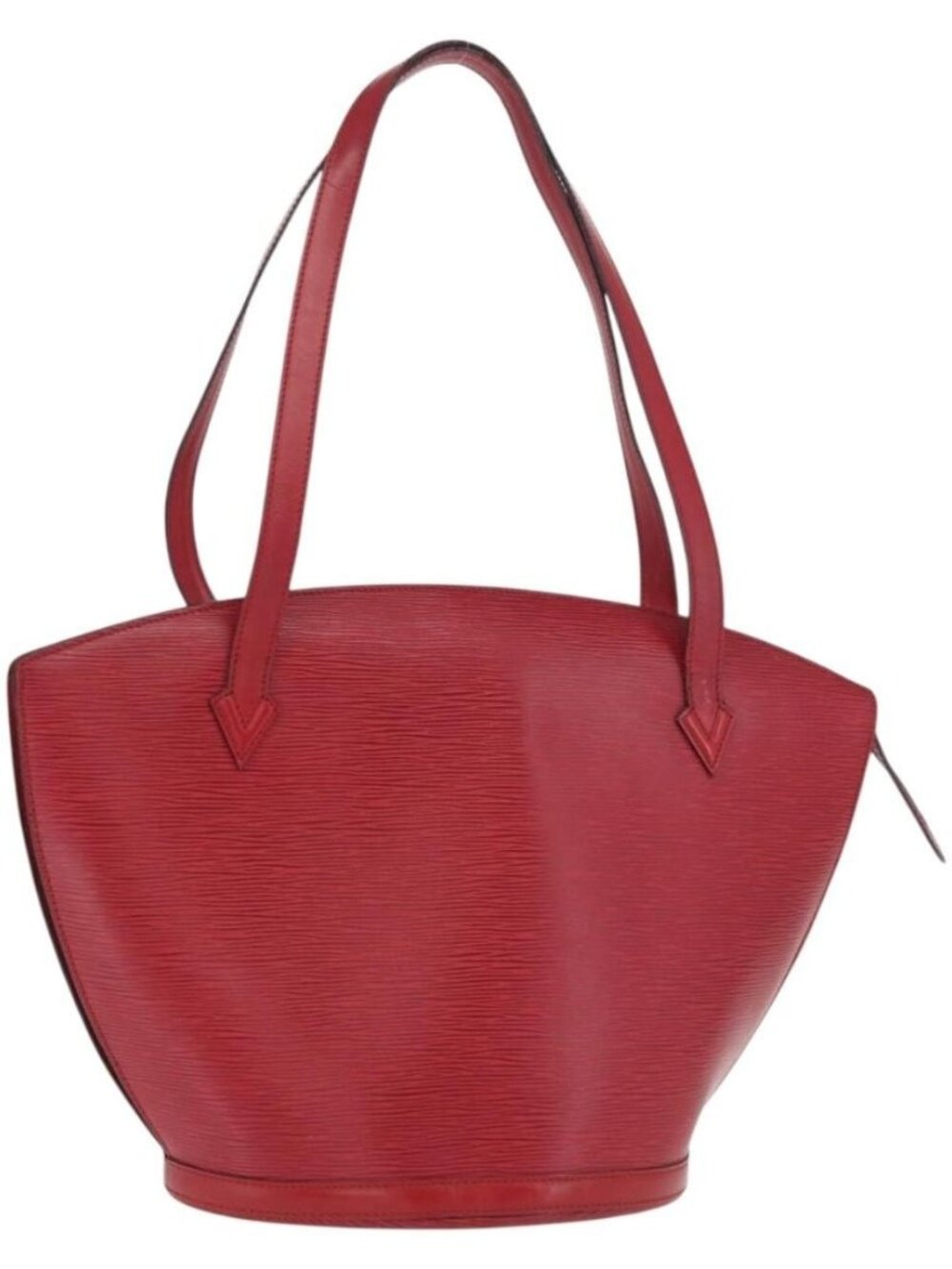 LOUIS VUITTON Epi Saint Jacques Shopping Shoulder Bag Red M52277 LV Auth 171688
